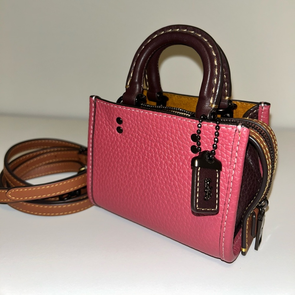 Coach Mini Rogue 12 Colorblock